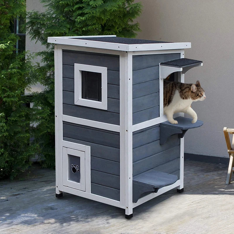 MAISONNETTE CHAT <br> "La salle de repos"