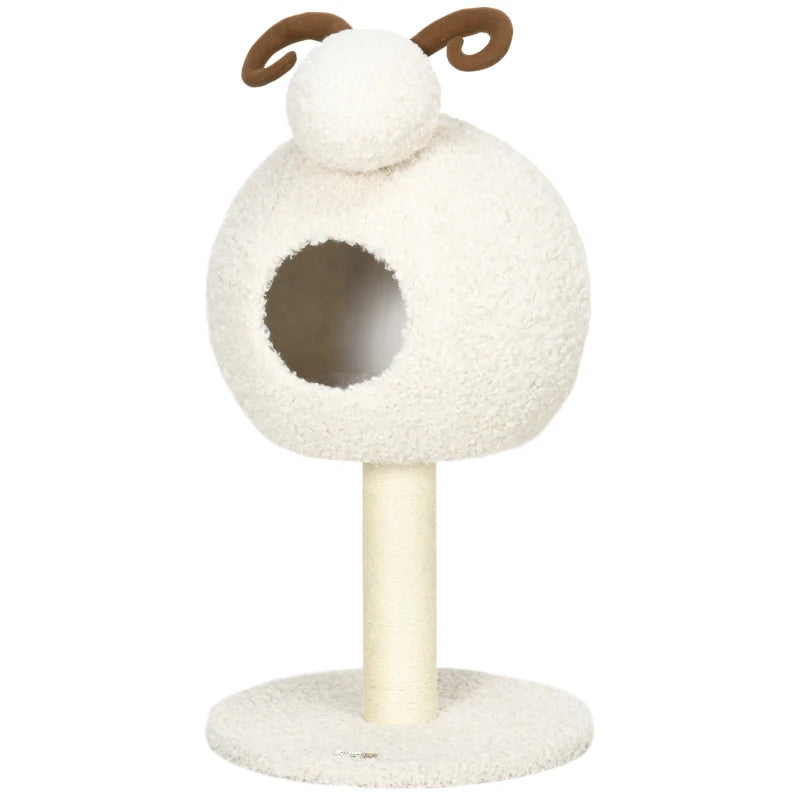 ARBRE À CHAT DESIGN <br> "La tête de mouton"
