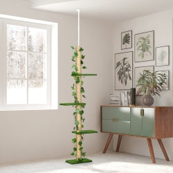 ARBRE A CHAT AJUSTABLE FLEUR