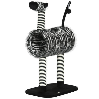 ARBRE À CHAT DESIGN <br> "Le zèbre"
