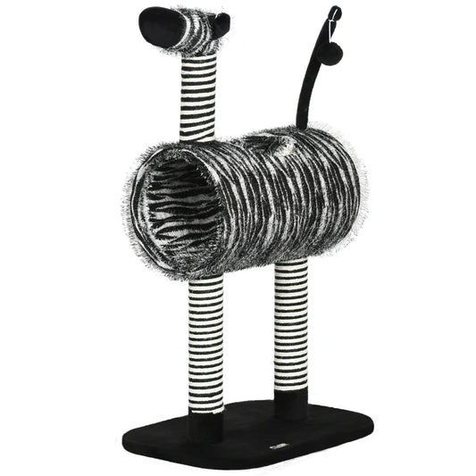 ARBRE À CHAT DESIGN <br> "Le zèbre"