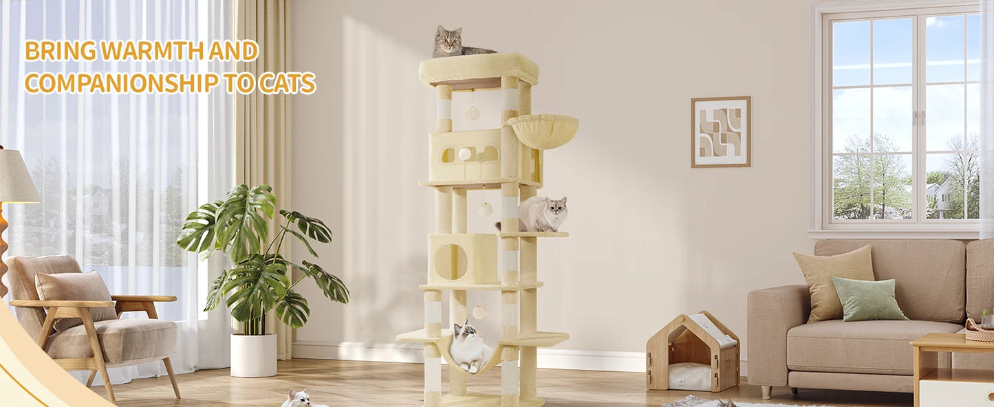 Arbre à chat Maine Coon F30LG170 - 170 cm