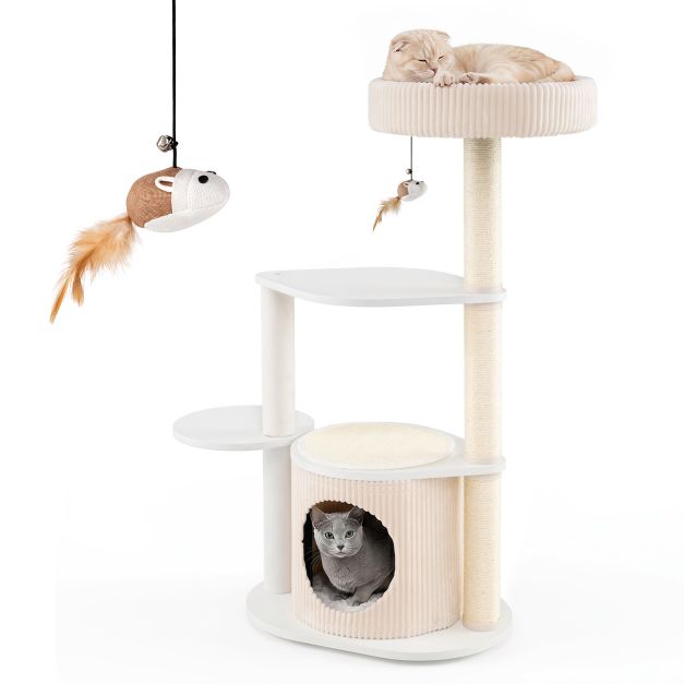 ARBRE A CHAT ROSE