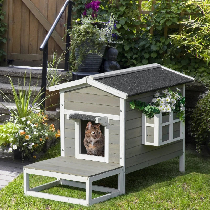 CABANE POUR CHAT D'EXTÉRIEUR