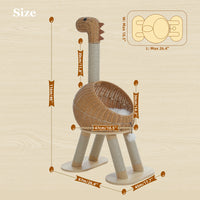 ARBRE À CHAT DESIGN <br> "Le dinosaure"