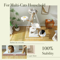 ARBRE A CHAT BOIS FLOTTÉ ALIEXPRESS 138.82