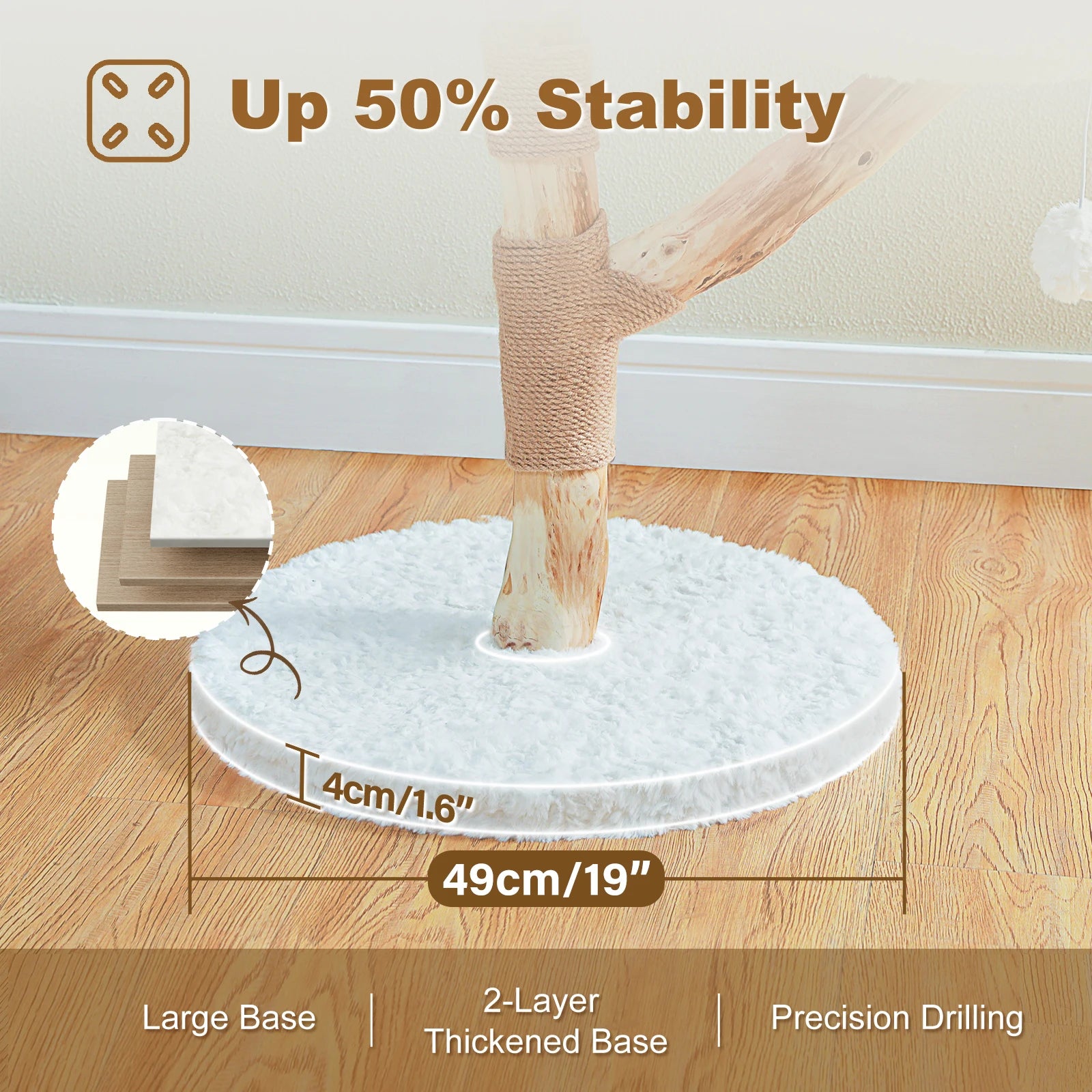 ARBRE A CHAT BOIS FLOTTÉ ALIEXPRESS 65.93