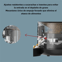 Automatic Pet Feeder 4L Automatic Cat Food Dispenser Smart Control Bug and Snag Resistant Cat Dog Timer Feeder