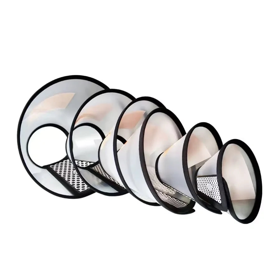 Elizabeth Cat Dog Collar Neck Cover Cat Anti Lick Ring Protective Collar for Dog After Surgery Anti-Bite Lick