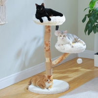 ARBRE A CHAT BOIS FLOTTÉ ALIEXPRESS 65.93