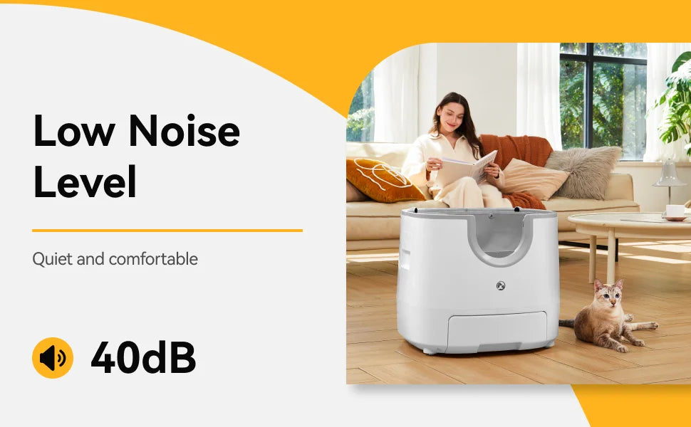 Litière autonettoyante