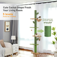 Arbre à Chat Cactus Vert F20229 - 229 cm