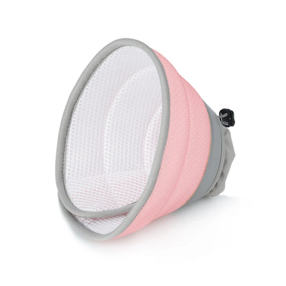 A plain pet protective cover, adjustable cartoon pet cone collar, anti-bite, anti-licking, wound anti-scratch, pet grooming head