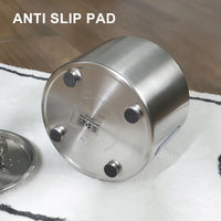 2.5L Stainless Steel Automatic Cat Water Fountain Auto Power-off Fountain With LED Light Non-slip Mat Dog Water Dispenser