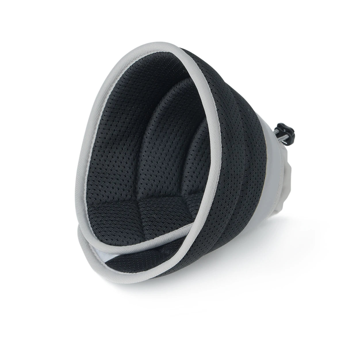 A plain pet protective cover, adjustable cartoon pet cone collar, anti-bite, anti-licking, wound anti-scratch, pet grooming head