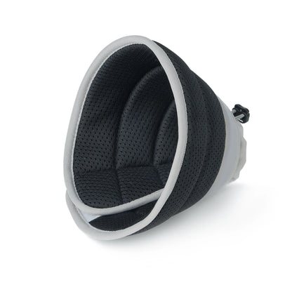 A plain pet protective cover, adjustable cartoon pet cone collar, anti-bite, anti-licking, wound anti-scratch, pet grooming head