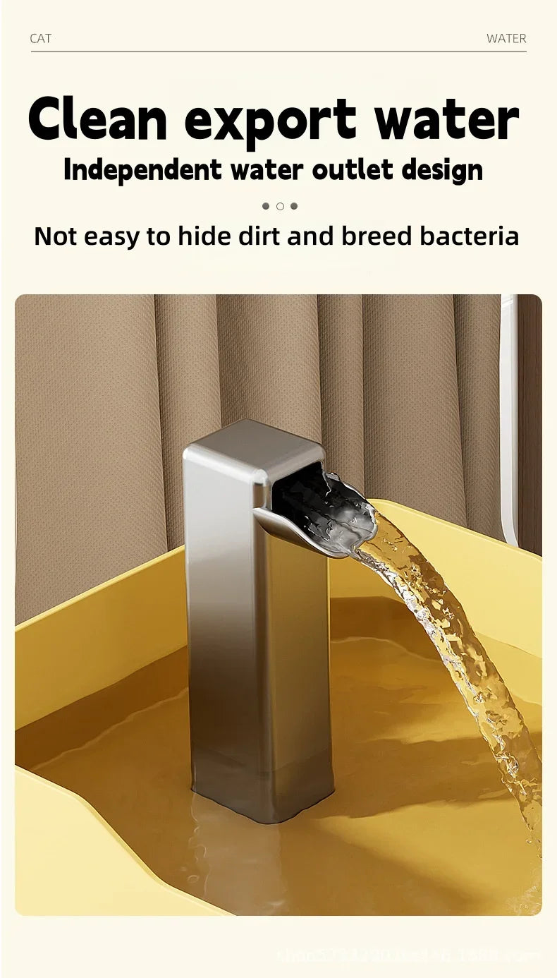 1.5L Cat Water Fountain Automatic Water Dispenser USB Live Circulation Filter Pet Drinker Quiet Pet Water Fountain Cat Small Pet