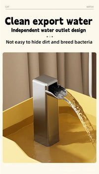 1.5L Cat Water Fountain Automatic Water Dispenser USB Live Circulation Filter Pet Drinker Quiet Pet Water Fountain Cat Small Pet