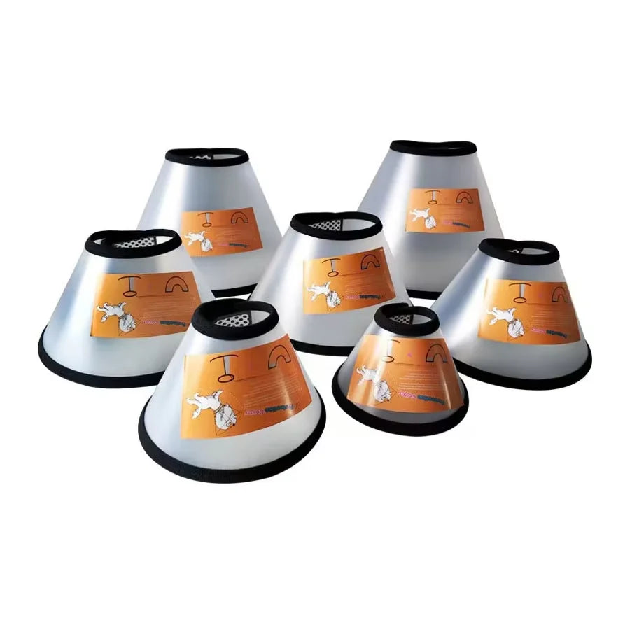 Elizabeth Cat Dog Collar Neck Cover Cat Anti Lick Ring Protective Collar for Dog After Surgery Anti-Bite Lick