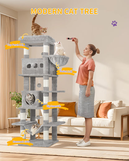 Arbre à chat Maine Coon F30BR170 - 170 cm