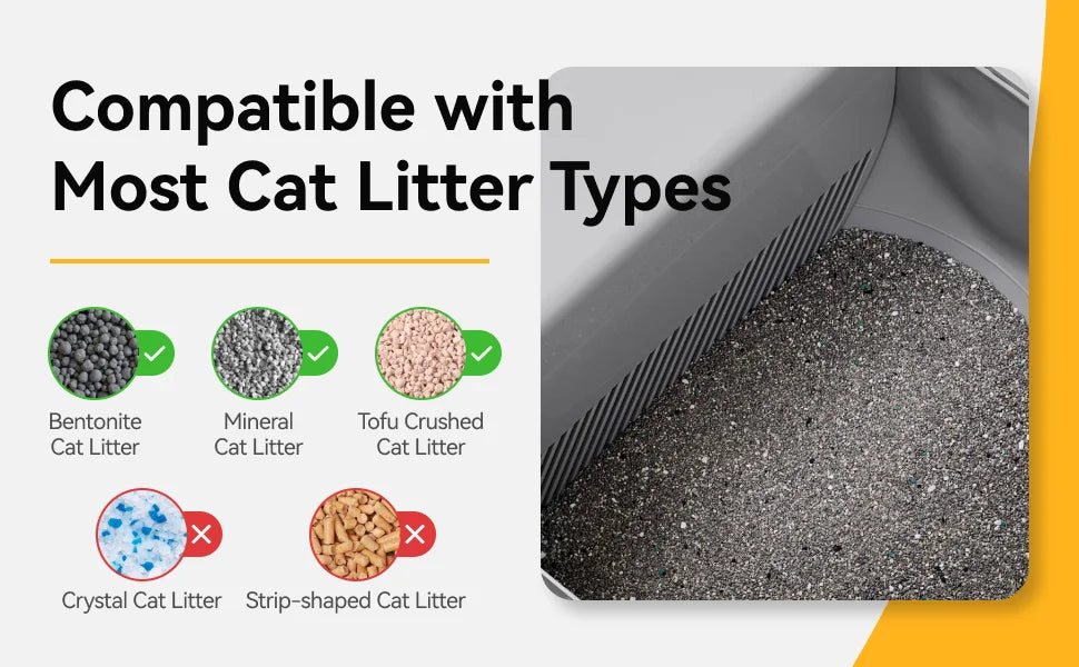 Litière autonettoyante