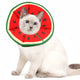 A new Elizabethan collar, stylish and high-value cartoon printed pet protective cover, dog protective cover, cat anti-licking st