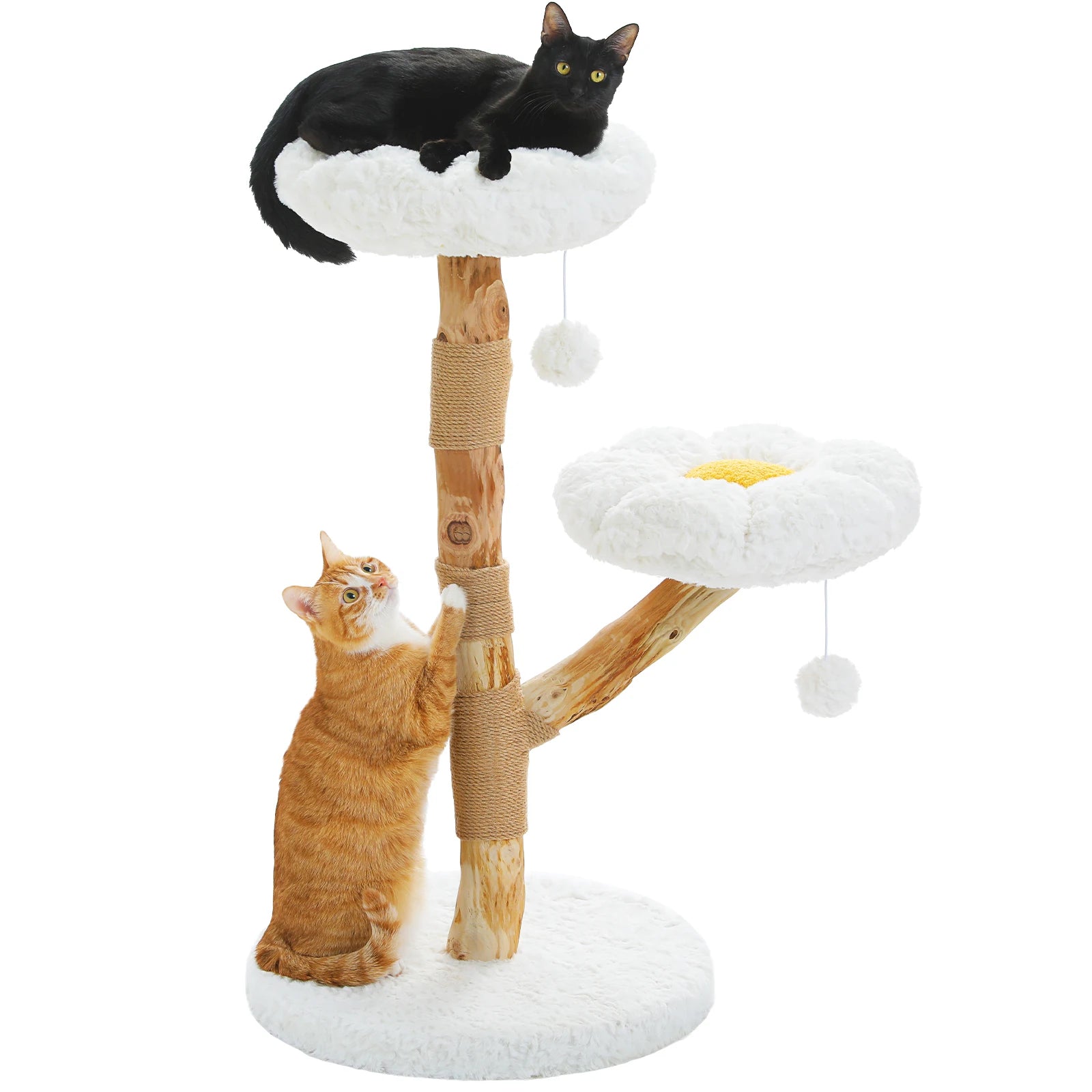 ARBRE A CHAT BOIS FLOTTÉ ALIEXPRESS 65.93