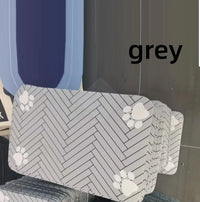 S（little kitten ）、M、L bsorbent Pet Feeding Mat, Waterproof Placemat for Dog & Cat Food & Water Bowls, Quick-Dry Rubber Backing