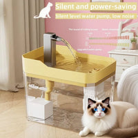 1.5L Cat Water Fountain Automatic Water Dispenser USB Live Circulation Filter Pet Drinker Quiet Pet Water Fountain Cat Small Pet
