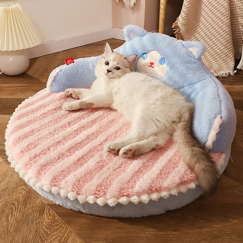 HOOPET Winter Cat Bed Pet Pad Cushion for Small Medium Dogs Sleeping Beds Cats Durable Mat Removable Mat Pet Supplies