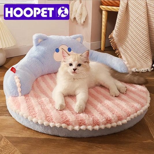 HOOPET Winter Cat Bed Pet Pad Cushion for Small Medium Dogs Sleeping Beds Cats Durable Mat Removable Mat Pet Supplies