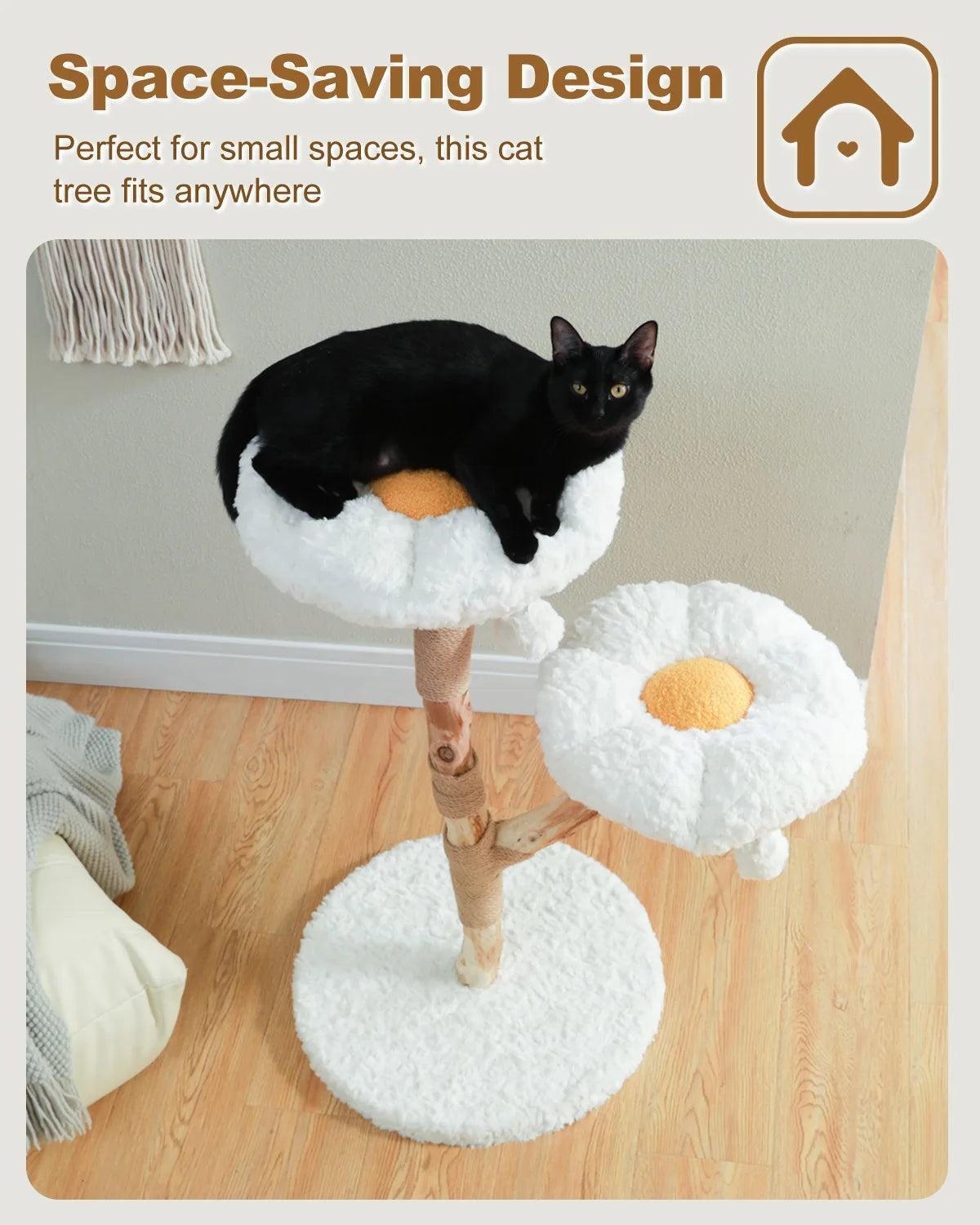 ARBRE A CHAT BOIS FLOTTÉ ALIEXPRESS 65.93