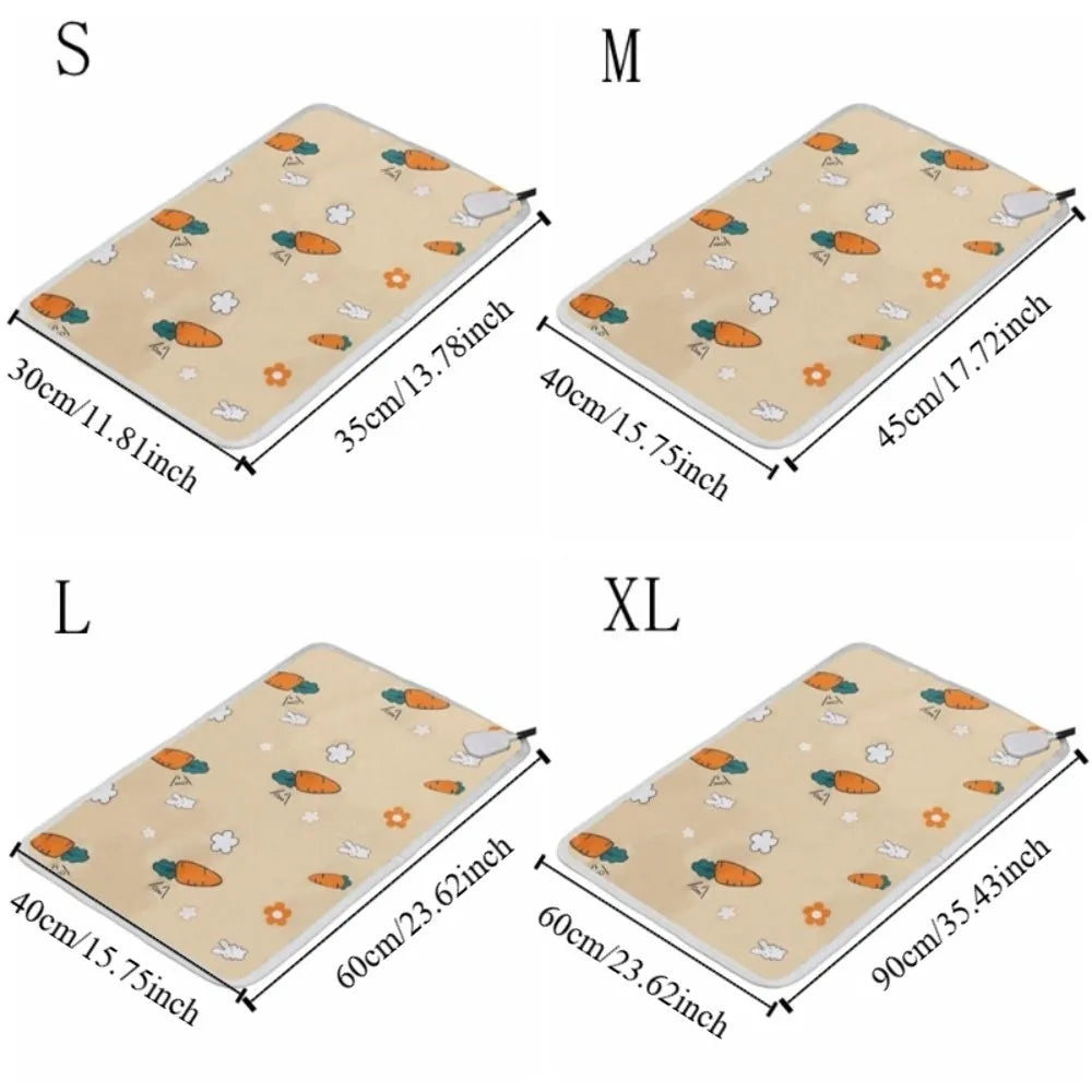 Bite Proof Pet Electric Blanket Waterproof Anti-scratch Cat Heating Pad Cozy Safe Dog Electric Mattress For Cats and Dogs