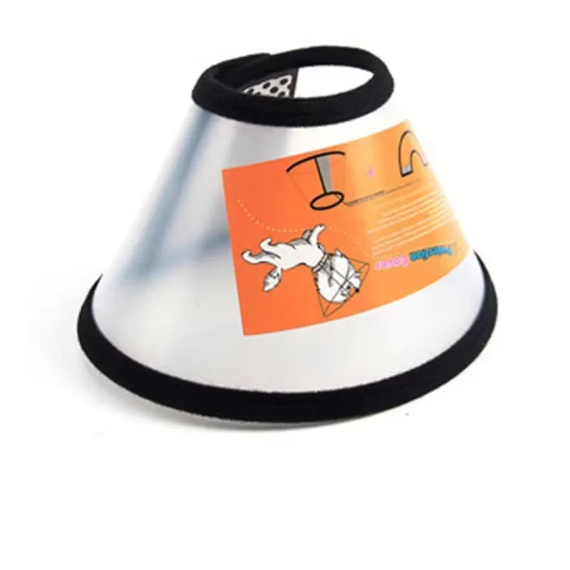 Elizabeth Cat Dog Collar Neck Cover Cat Anti Lick Ring Protective Collar for Dog After Surgery Anti-Bite Lick
