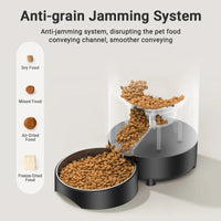 ROJECO Automatic Pet Feeder 2L Smart Cat Food Kibble Dispenser Wi-Fi App Remote Control Auto Dog Feeder For Cat Pet Accessories