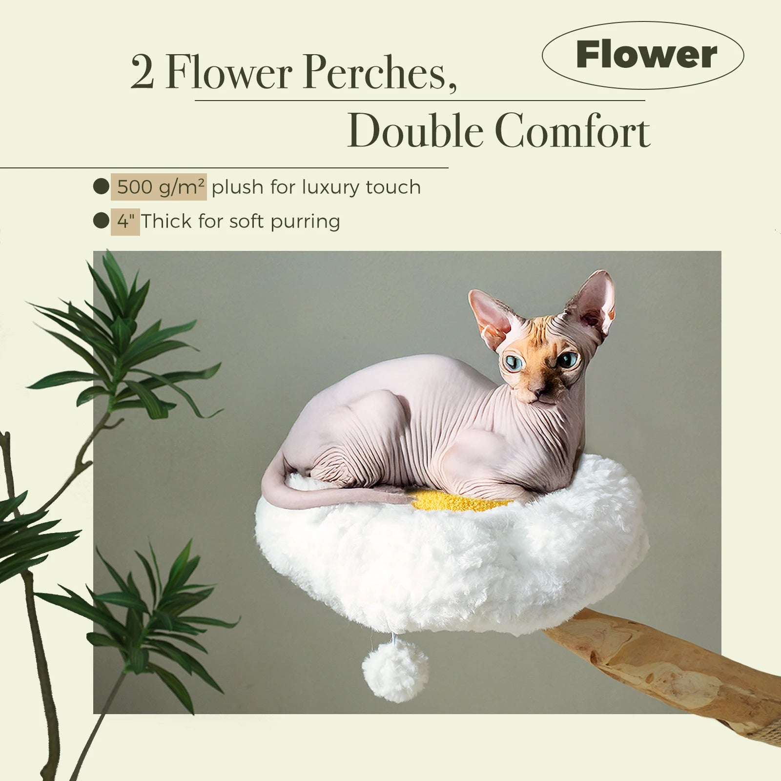 ARBRE A CHAT BOIS FLOTTÉ ALIEXPRESS 138.82