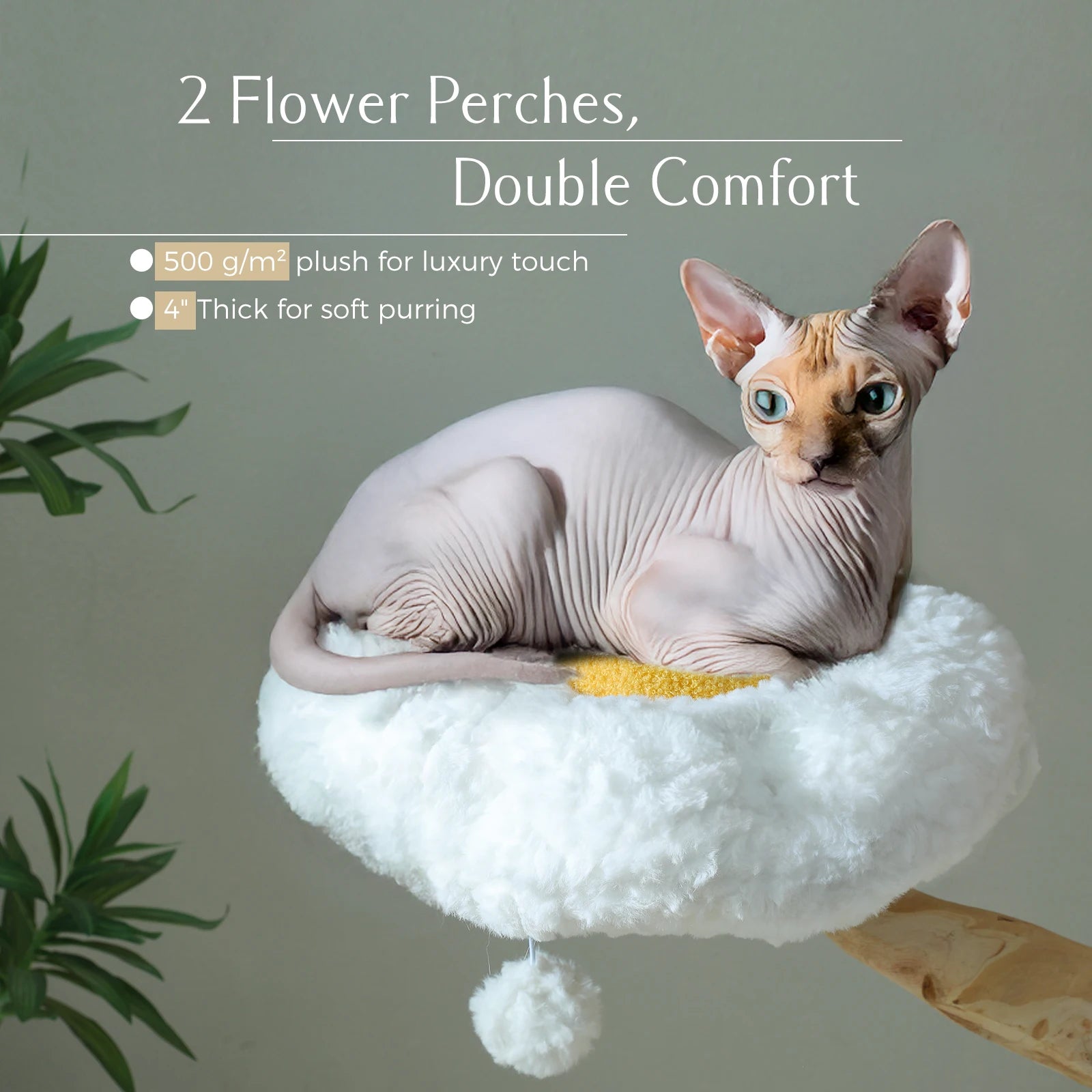 ARBRE A CHAT BOIS FLOTTÉ ALIEXPRESS 138.82
