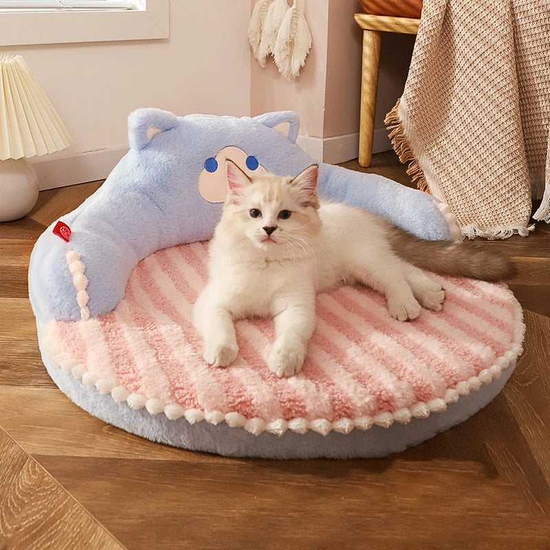 HOOPET Winter Cat Bed Pet Pad Cushion for Small Medium Dogs Sleeping Beds Cats Durable Mat Removable Mat Pet Supplies
