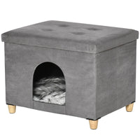 PANIER CHAT POUF
