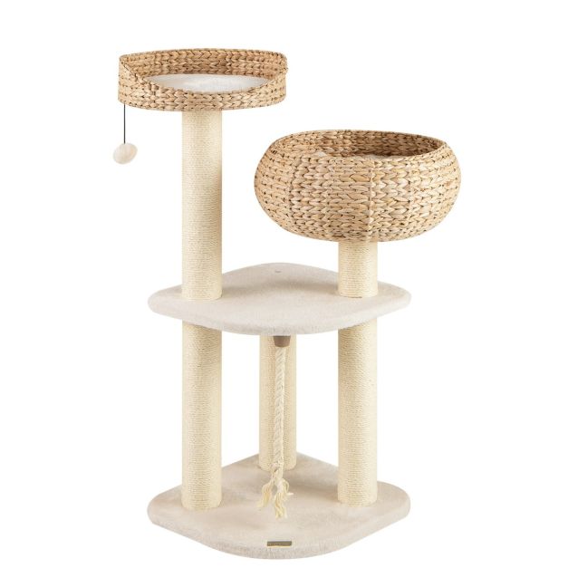 ARBRE A CHAT AVEC PANIER