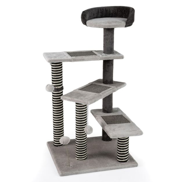 ARBRE À CHAT DESIGN <br> "L'escalier du bandit"