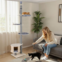 ARBRE A CHAT AJUSTABLE