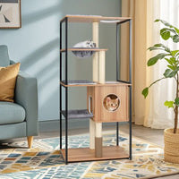ARBRE A CHAT EN BOIS