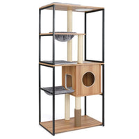 ARBRE A CHAT EN BOIS