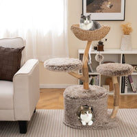 ARBRE À CHAT EN BOIS FLOTTÉ