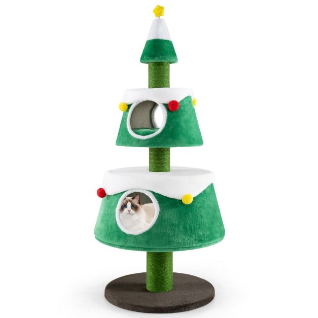 ARBRE À CHAT DESIGN <br> "Le sapin de Noël"