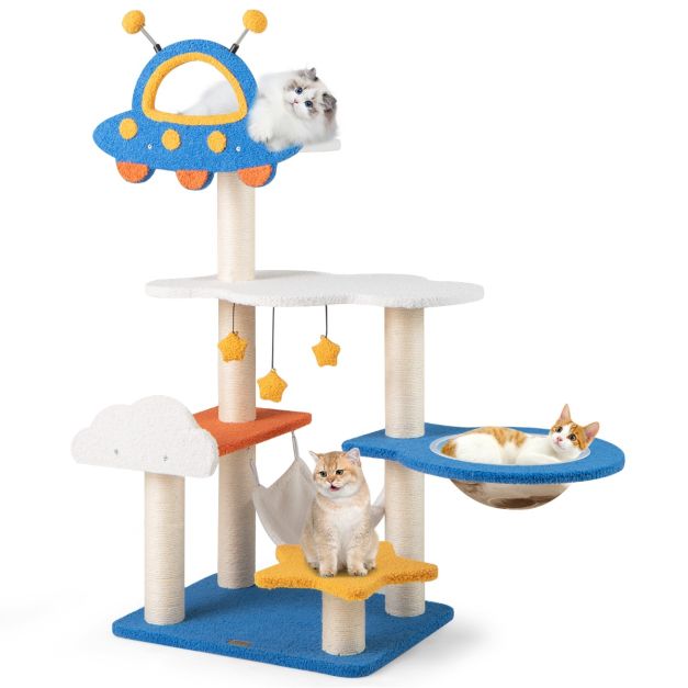 ARBRE À CHAT <br> "L'extra-terrestre"