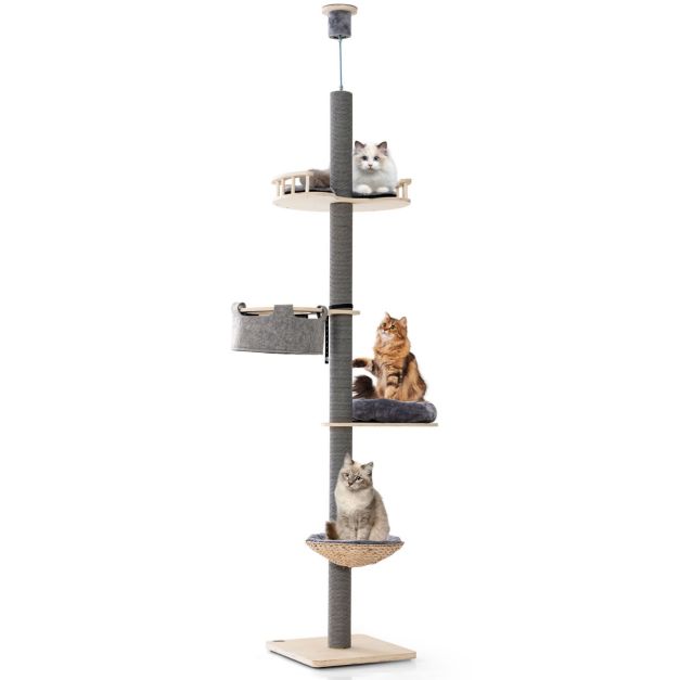 ARBRE A CHAT AJUSTABLE