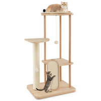 ARBRE À CHAT EN BOIS <br> "L'élégant arbre"