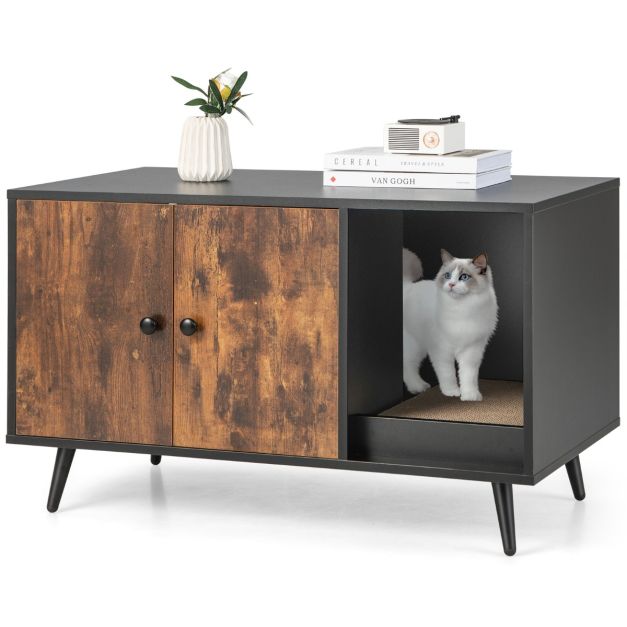 MEUBLE LITIÈRE MODERNE